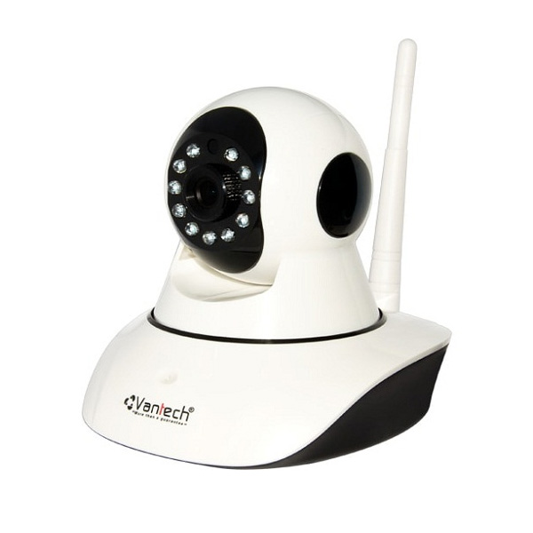 Camera IP quay quét Vantech VT-6300A (HD720P, wifi, thẻ nhớ)